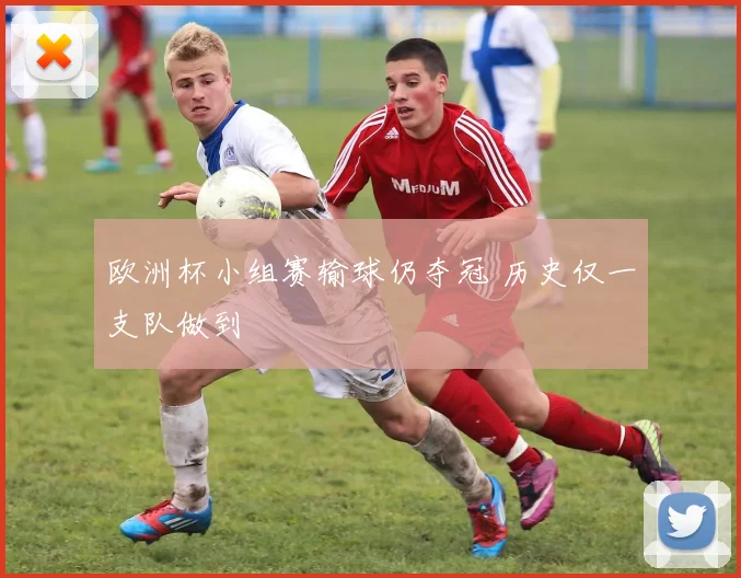欧洲杯小组赛输球仍夺冠 历史仅一支队做到